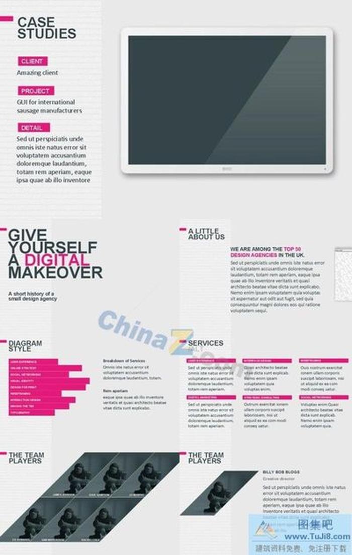 歐美企業(yè)商務ppt模板下載