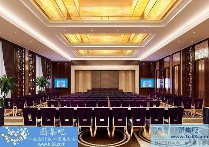 青島德馨溫泉酒店全套施工設(shè)計(jì)圖附效果圖