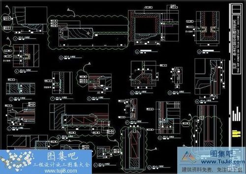 北京泰禾紅御G04別墅施工圖CAD圖紙