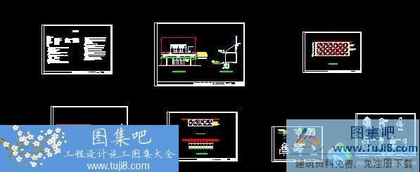 懸挑結(jié)構(gòu)玻璃雨棚設(shè)計(jì)圖