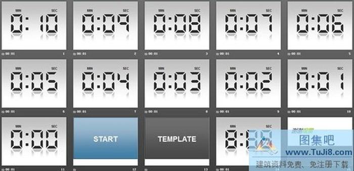 倒計(jì)時(shí)PowerPoint動(dòng)畫下載