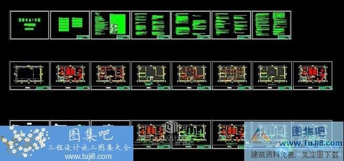 某辦公室CAD裝修圖含配電箱系統(tǒng)圖