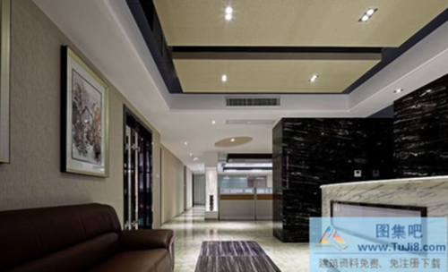 辦公室施工圖及效果圖[南康華瑞地產(chǎn)].rar