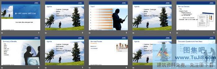 國(guó)外公司培訓(xùn)PPT模板下載