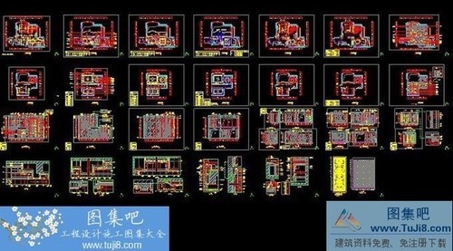 上海史總二層洋房全套室內裝修施工圖