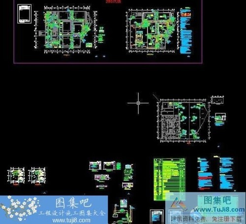 武漢某電影院空調(diào)防排煙施工圖