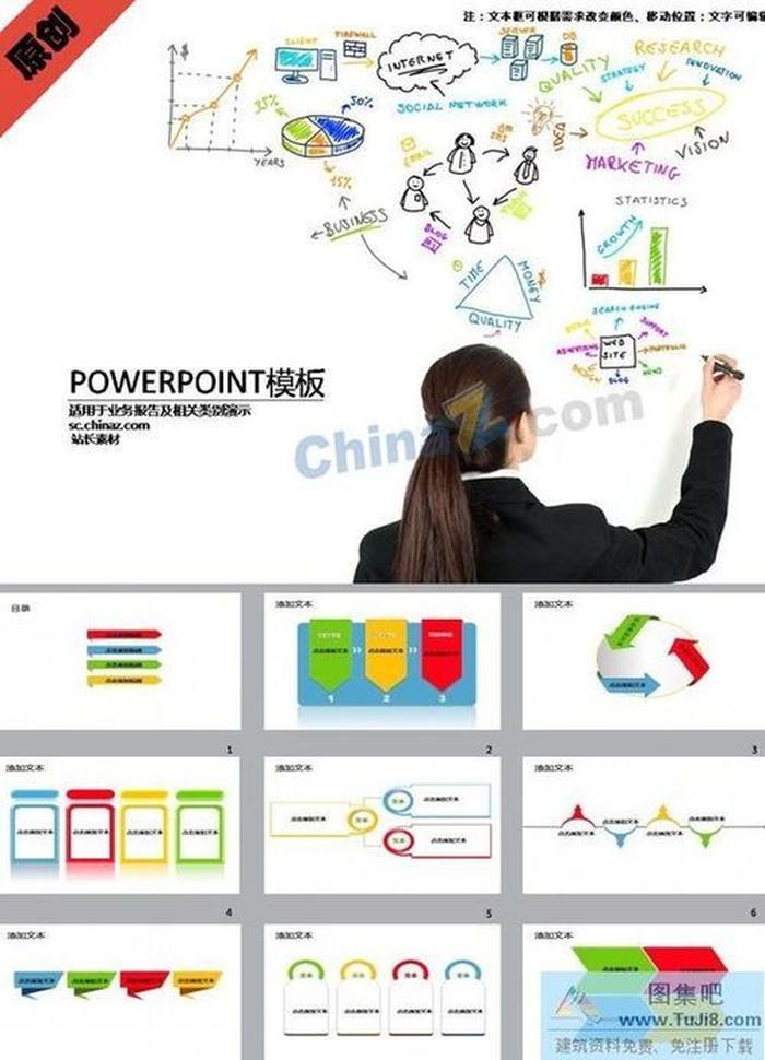 業(yè)務(wù)報(bào)告講解ppt模板下載