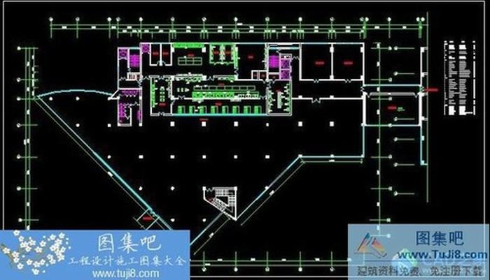 某商務(wù)中心餐廳工藝CAD設(shè)計全圖