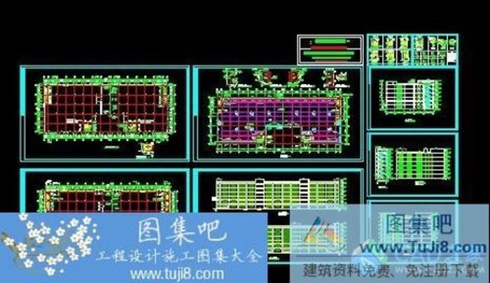 某超大廠房建筑施工圖