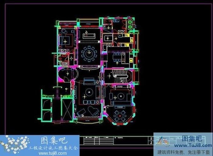 邱德光北京星河灣A5戶型完整施工圖及高清現(xiàn)場照片