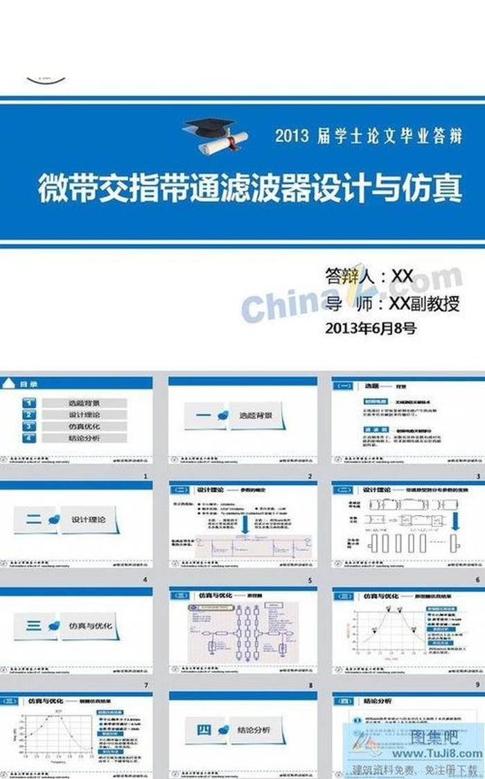 學(xué)士論文答辯ppt模板
