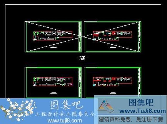 某健身房建筑施工圖CAD設(shè)計圖紙