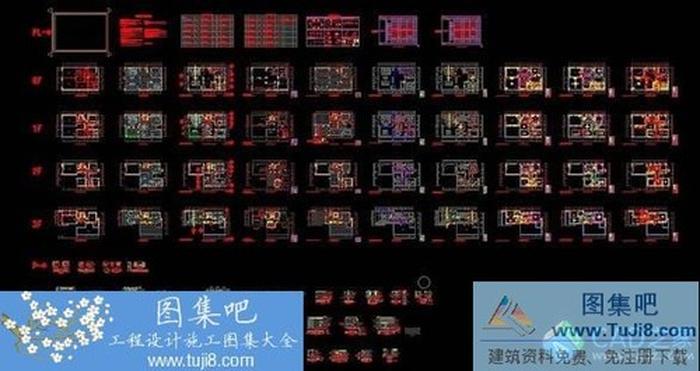 名匠裝飾CAD施工圖樣板