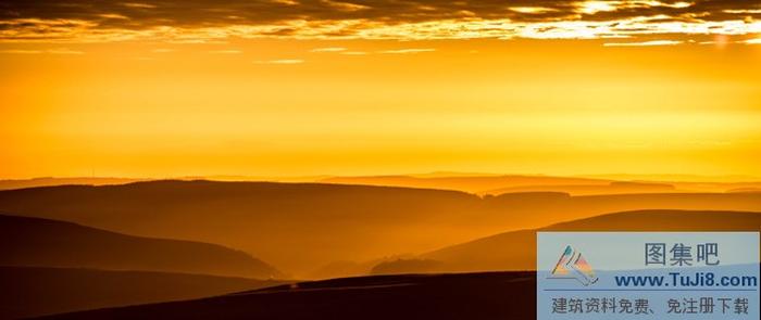 夕陽下的風(fēng)景ppt背景圖片