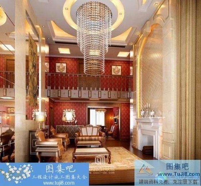 香港深圳世紀(jì)櫻花田園風(fēng)格樣板房CAD施工圖加效果圖