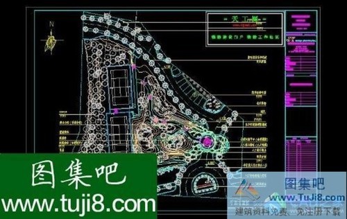 上海大豪山林莊園全套CAD景觀施工圖