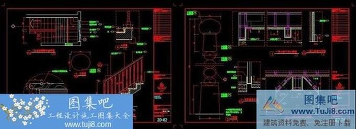 希臘風(fēng)格高爾夫球會(huì)別墅施工圖