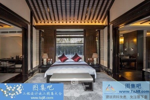 雨潤黃山涵月樓度假酒店標準客房設(shè)計圖