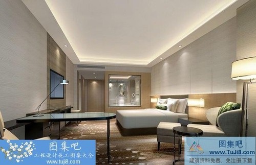 CCD常熟理文鉑爾曼酒店樣板間CAD施工設(shè)計圖