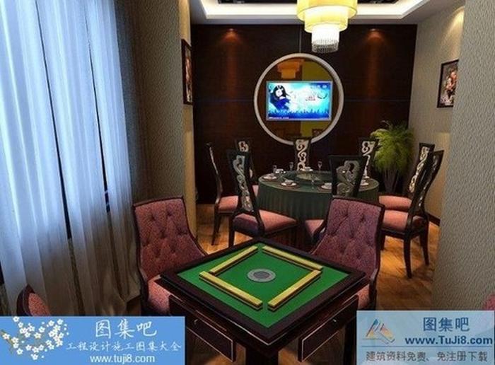 某中餐廳設(shè)計(jì)平面立面CAD圖紙