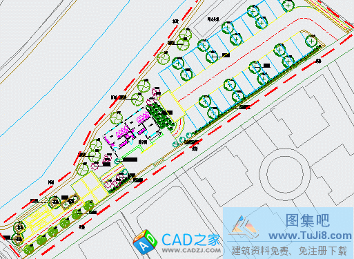 溧陽長壽村生態(tài)停車場施工圖
