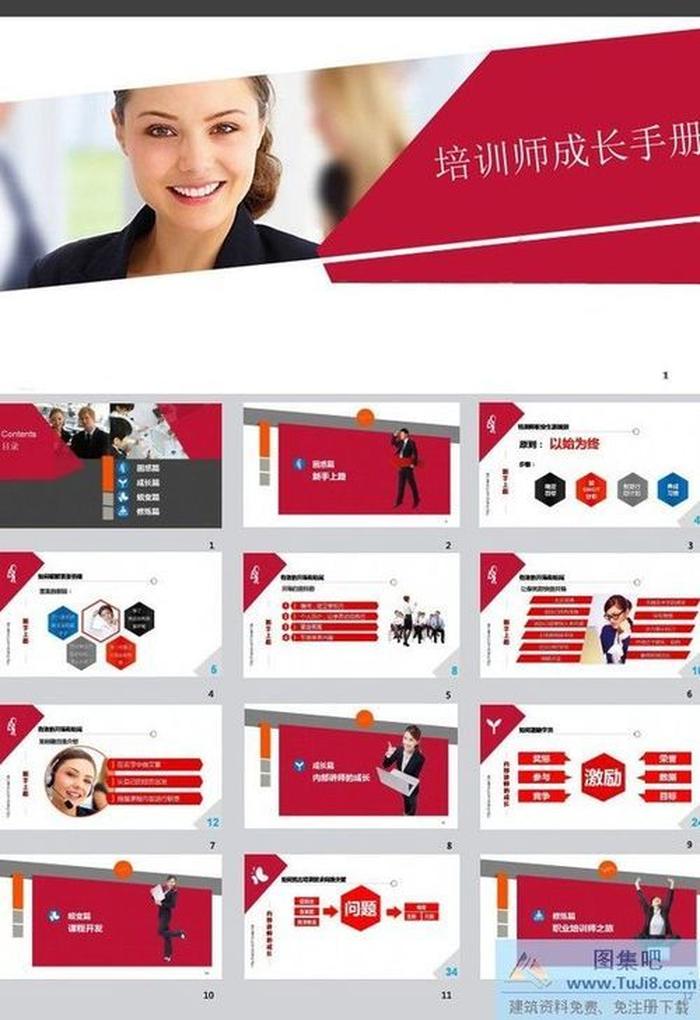 培訓(xùn)技巧ppt模板下載