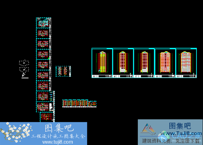 某34層商業(yè)住宅樓建筑施工圖