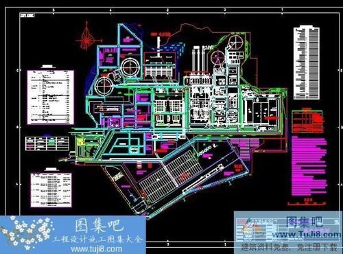 廠房流化床爐工程總規(guī)劃圖
