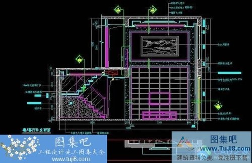 一套詳細(xì)中式風(fēng)格復(fù)式樓施工圖