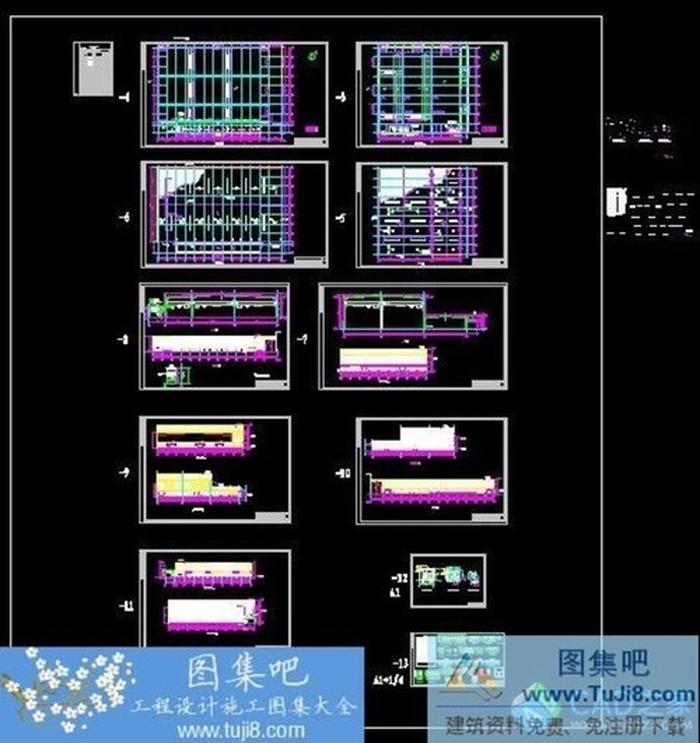 某汽配廠車(chē)間建筑施工圖