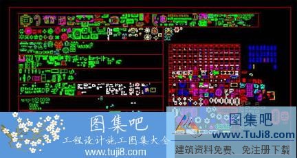 室內(nèi)裝修素材圖庫CAD圖庫