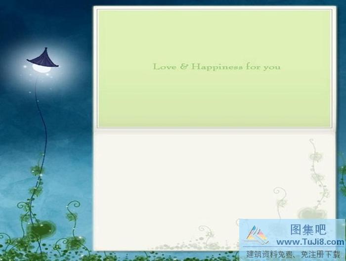 卡片設(shè)計PPT模板