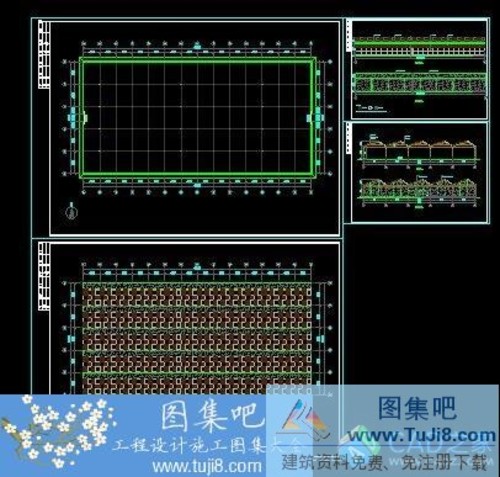 某農(nóng)業(yè)大棚工程建筑施工圖