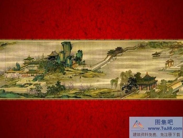 清明河上圖PPT模板