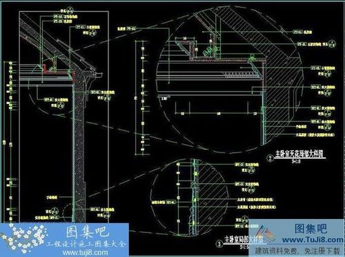 法國米多芬法式風(fēng)格別墅施工圖及效果圖