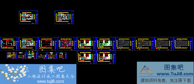 廈門市古龍水岸華庭中式風(fēng)格室內(nèi)裝修施工圖