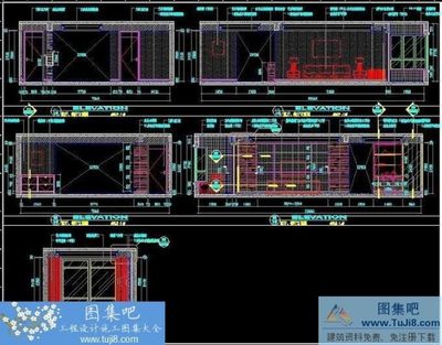 中鐵四局樣板房施工圖及效果圖