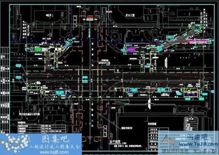 成都地鐵1號線一期工程省體育館站公共區(qū)施工圖