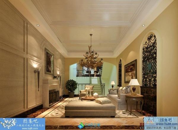 常州大名城家裝設(shè)計(jì)完整施工圖+高清效果圖+實(shí)景圖