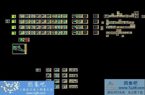 宏宇花園別墅CAD圖紙 獨棟別墅全套施工圖帶效果圖
