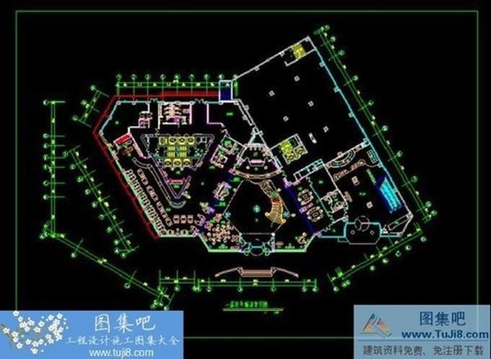 天津金澤大酒店全套施工圖附設計說明和高清照片