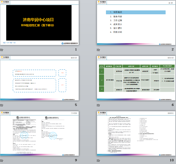 山東濟(jì)南華潤萬象城BIM技術(shù)應(yīng)用匯報(bào)PPT