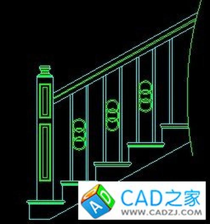 CAD室內(nèi)設(shè)計施工圖常用圖塊之樓梯
