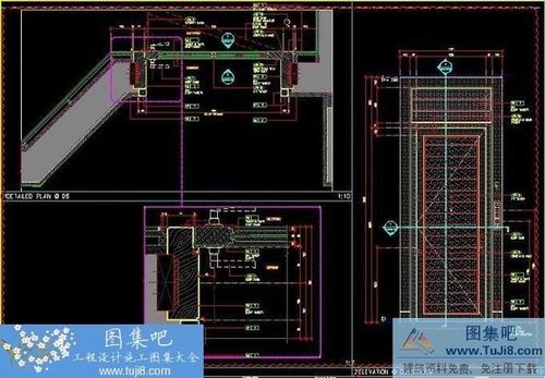 新加坡銀狐天津英迪格酒店客房室內(nèi)設(shè)計施工圖