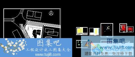 某影劇院建筑施工圖CAD圖紙