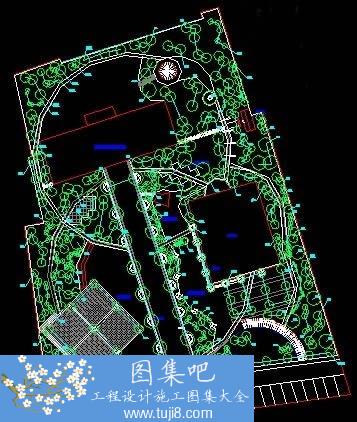 老年活動中心全套CAD施工圖紙