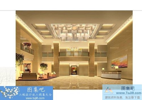 上海5A級寫字樓內(nèi)裝竣工圖含效果圖