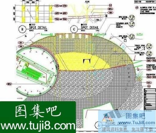 城市廣場設(shè)計施工CAD全套圖紙（132張）
