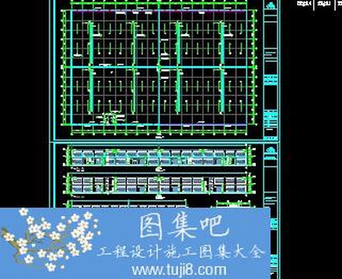 鋼結(jié)構(gòu)廠房施工圖紙（含建筑結(jié)構(gòu)水電）