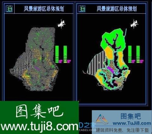 某風景旅游區(qū)總體規(guī)劃設計圖紙